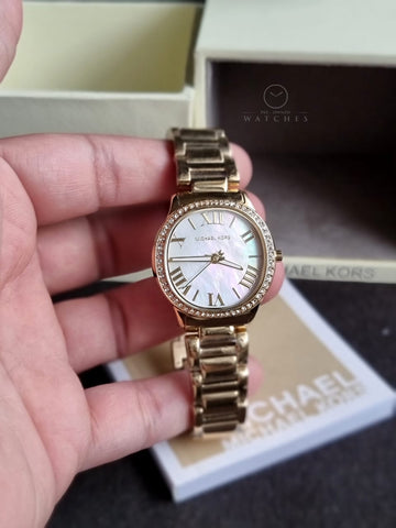 Michael Kors Mother of Pearl Dial Ladies Watch MK4822